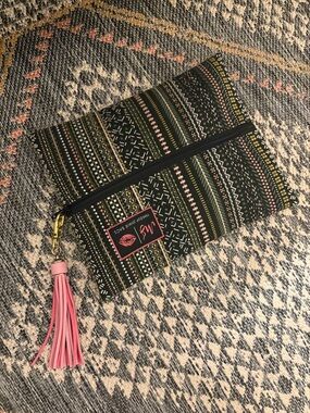 Small Boho Makeup Junkie Bag